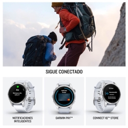 Reloj inteligente Garmin epix™ Pro (Gen 2) blanco, 010-02802-01.