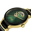 Reloj Rado Centrix automático Open Heart y esfera verde, R30008302.