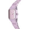 Reloj Tous Karat Squared con brazalete de aluminio rosa, 300358041.