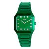 Reloj Tous Karat Squared en aluminio verde para chicas, 300358040.