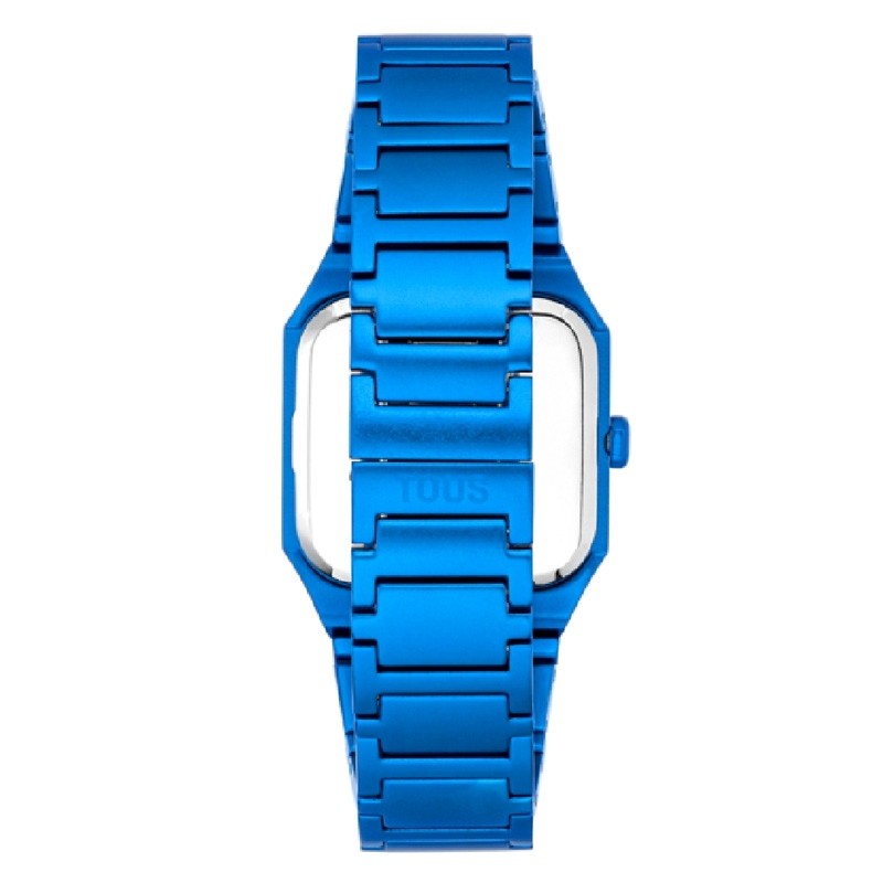 Reloj Tous Karat Squared en aluminio azul, 300358042.