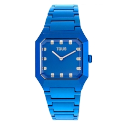 Reloj Tous Karat Squared en aluminio azul, 300358042.