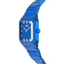Reloj Tous Karat Squared en aluminio azul, 300358042.
