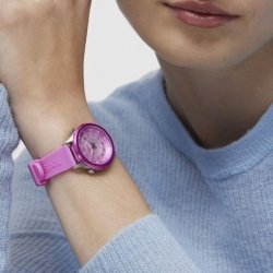 Reloj Tous Mini Self Time para chicas en fucsia, 200358050.