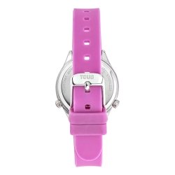 Reloj Tous Mini Self Time para chicas en fucsia, 200358050.