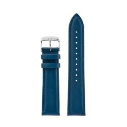 Reloj Balber unisex "Original 1948" con esfera negra y correa perforada de piel marrón