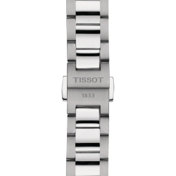 Reloj Tissot PR 100 en acero, esfera azul y 34 mm de caja, T1502101104100.
