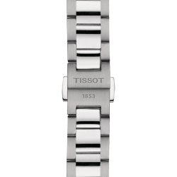 Reloj Tissot PR 100 en acero, esfera azul y 34 mm de caja, T1502101104100.