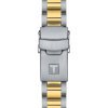 Reloj Tissot Seastar 1000 bicolor, esfera negra y 36 mm, T1202102205100.