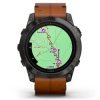 Reloj Garmin epix™ (Gen 2) Pro/Zafiro 51 mm DLC y correa marrón 010-02804-30.