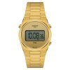 Reloj Tissot PRX digital y en acero PVD dorado 35 mm, T372633302000.