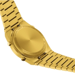 Reloj Tissot PRX digital y en acero PVD dorado 35 mm, T372633302000.