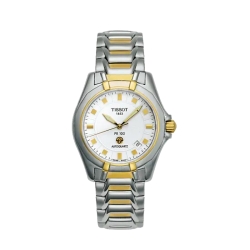 Reloj Tissot PR 100 Autoquartz en acero en bicolor dorado, T14248911.