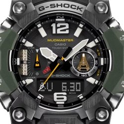 Reloj G-Shock Mudmaster Solar Carbon Core en verde GWG-B1000-3AER.