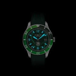 Reloj Montblanc 1858 Iced Sea Automatic Date en verde, 131450.