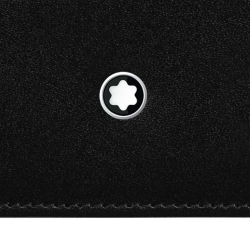 Cartera Montblanc Meisterstück para 6 tarjetas en piel negra, 14548.