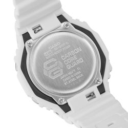 Reloj G-Shock Tone on Tone ecofrienly en blanco, GA-2100-7A7ER.