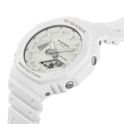 Reloj G-Shock Tone on Tone ecofrienly en blanco, GA-2100-7A7ER.