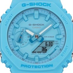Reloj G-Shock Tone on Tone ecofriendly en turquesa GA-2100-2A2ER.