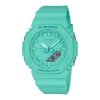 Reloj G-Shock analógico-digital sostenible en azul turquesa, GMA-P2100-2AER.