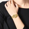 Reloj Casio Vintage de mujer dorado con caja redonda, LA700WEG-9AEF.