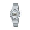 Reloj Casio Vintage plateado con caja redonda, LA700WE-7AEF.