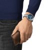 Reloj Tissot PR516 Chronograph en acero y esfera azul, T1494171104100.