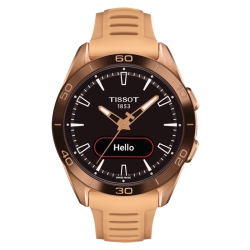 Reloj Tissot T-Touch Connect Sport solar en rosado, T1534204705105.