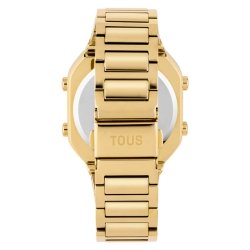Reloj Tous Mujer D-Bear digital de mujer dorado, 3000134300.