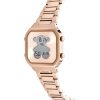 Reloj Tous Mujer D-Bear digital de mujer dorado en rosé, 3000134400.