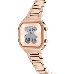 Reloj Tous Mujer D-Bear digital de mujer dorado en rosé, 3000134400.