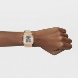 Reloj Tous Mujer D-Bear digital de mujer dorado en rosé, 3000134400.