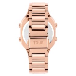 Reloj Tous Mujer D-Bear digital de mujer dorado en rosé, 3000134400.