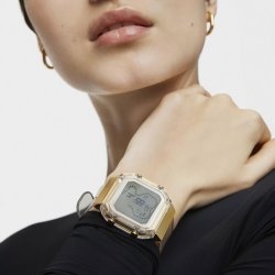 Reloj Tous Mujer D-Bear Fresh policarbonato transparente y dorado, 3000131200.