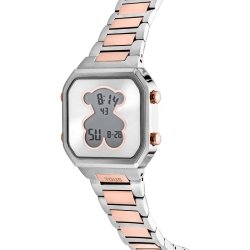 Reloj Tous Mujer D-Bear digital de mujer bicolor rosado, 3000134700.