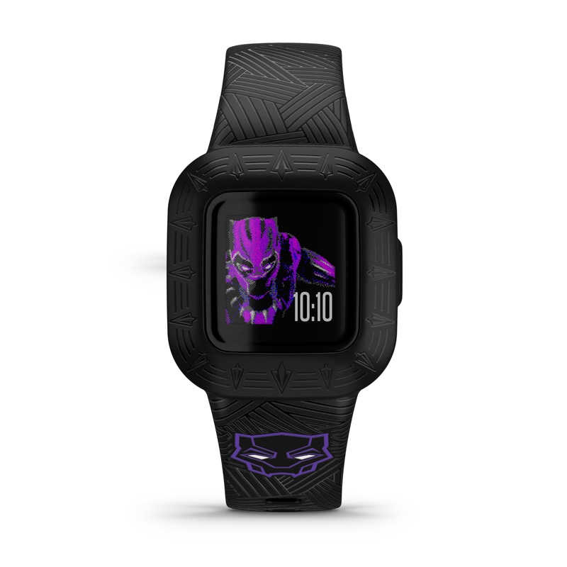 Reloj Garmin vivofit® jr. 3 Marvel ed. especial Black Panther 010-02441-14.