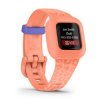 Reloj Garmin vívofit® jr. 3 estampado leopardo en melocotón, 010-02441-04.