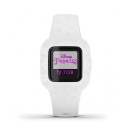 Reloj Garmin vívofit® jr. 3 Princesas Disney en blanco, 010-02441-12.