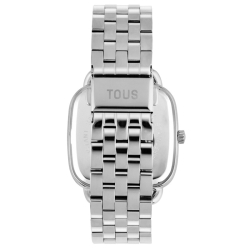 Reloj Tous D-Logo Mirror en acero con esfera efecto espejo, 3000131700.