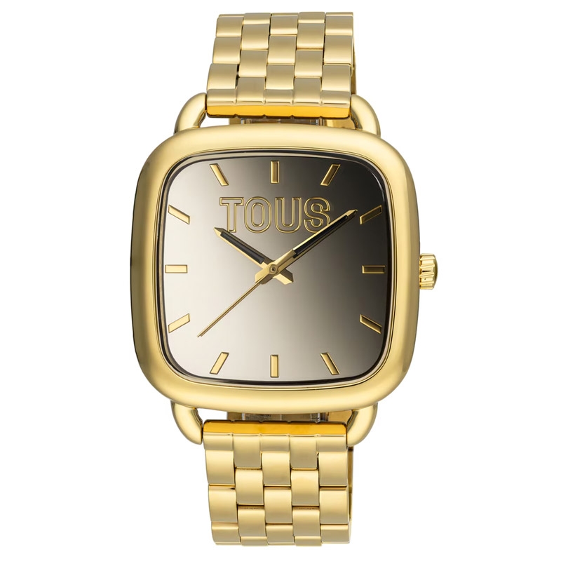 Reloj Tous D-Logo Mirror dorado con esfera efecto espejo, 3000131100.