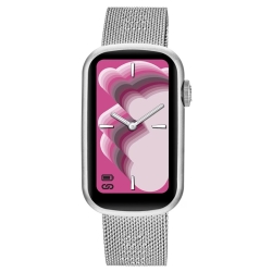 Reloj inteligente Tous T-Band Mesh en aluminio y correa milanesa, 3000132500.