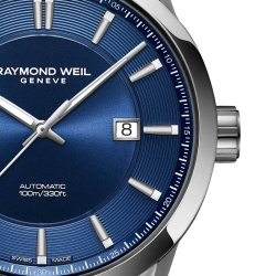 Reloj Raymond Weil Freelancer automático esfera azul, 2731-ST-50001.