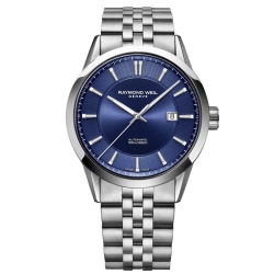 Reloj Raymond Weil Freelancer automático esfera azul, 2731-ST-50001.