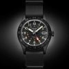 Reloj Seiko 5 Sports Field automático con GMT en negro y correa NATO, SSK025K1.
