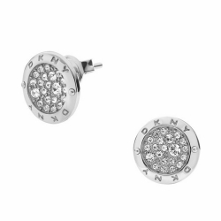 Pendientes DKNY de acero con circonitas NJ2015040