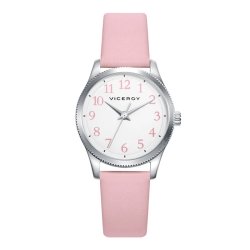 Reloj Viceroy de niñas en rosa con pulsera de regalo, 41132-04.