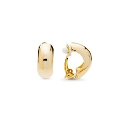 Pendientes de medio aro dorados Kevda de Luxenter, SGEW422.