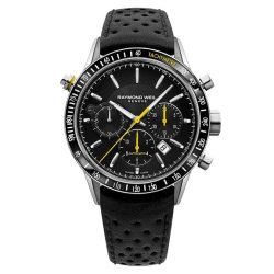 Reloj Raymond Weil Freelancer Chrono automático y detalles amarillo, 7740-SC1-20021.