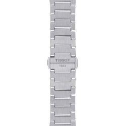 Reloj Tissot PRX cuarzo y acero con esfera azul 35mm, T1372101104100.