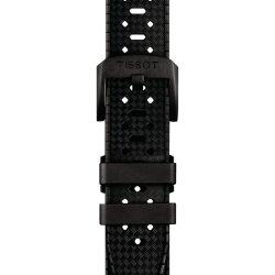 Reloj Tissot Seastar 1000 Powermatic 80 en negro y esfera azul, T1208073704100.